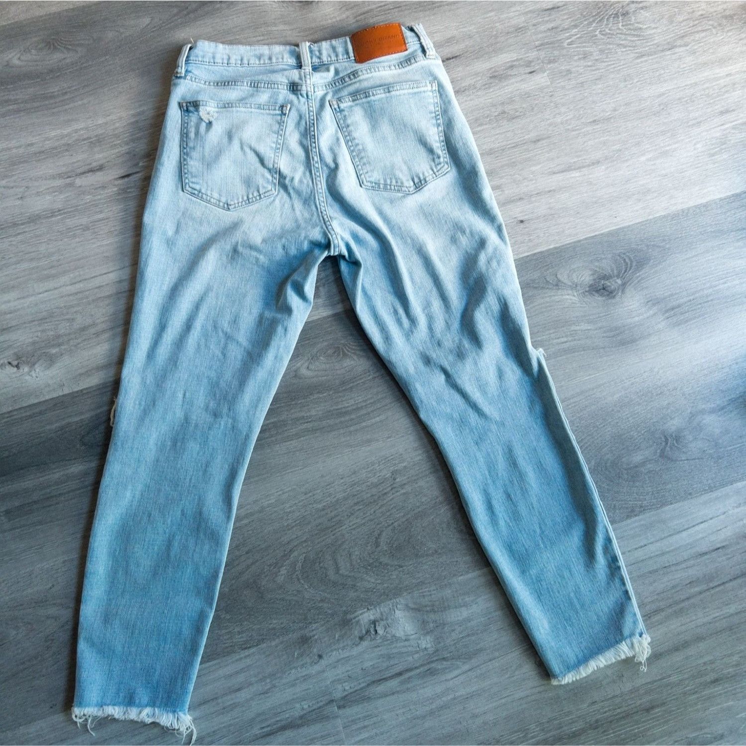 Lucky Brand Lucky Brand Bridgette High Rise Crop Jeans Womens 29 Light W Size 29" - 3 Thumbnail
