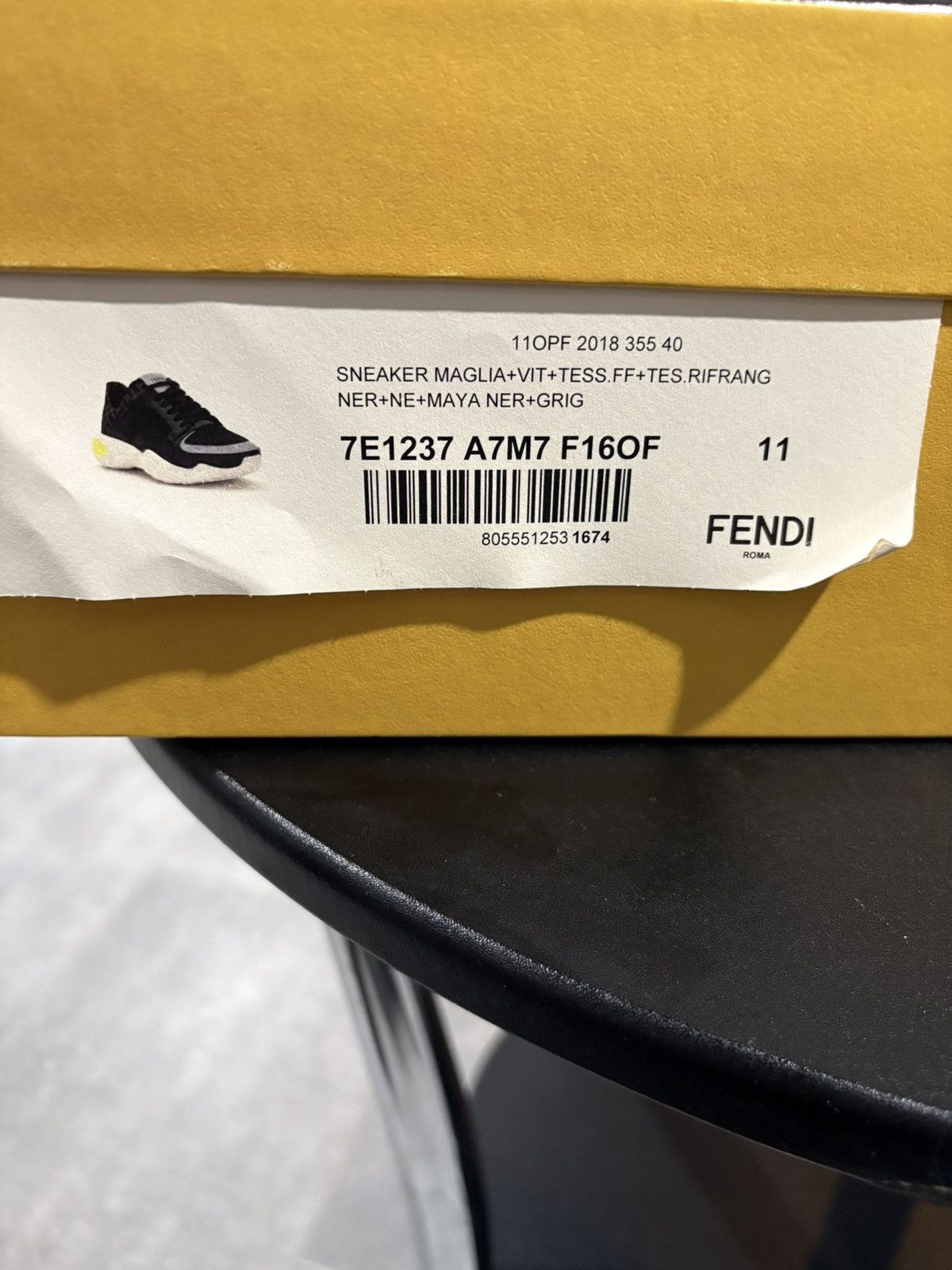 Fendi Fendi sneakers Size US 11 / EU 44 - 8 Thumbnail