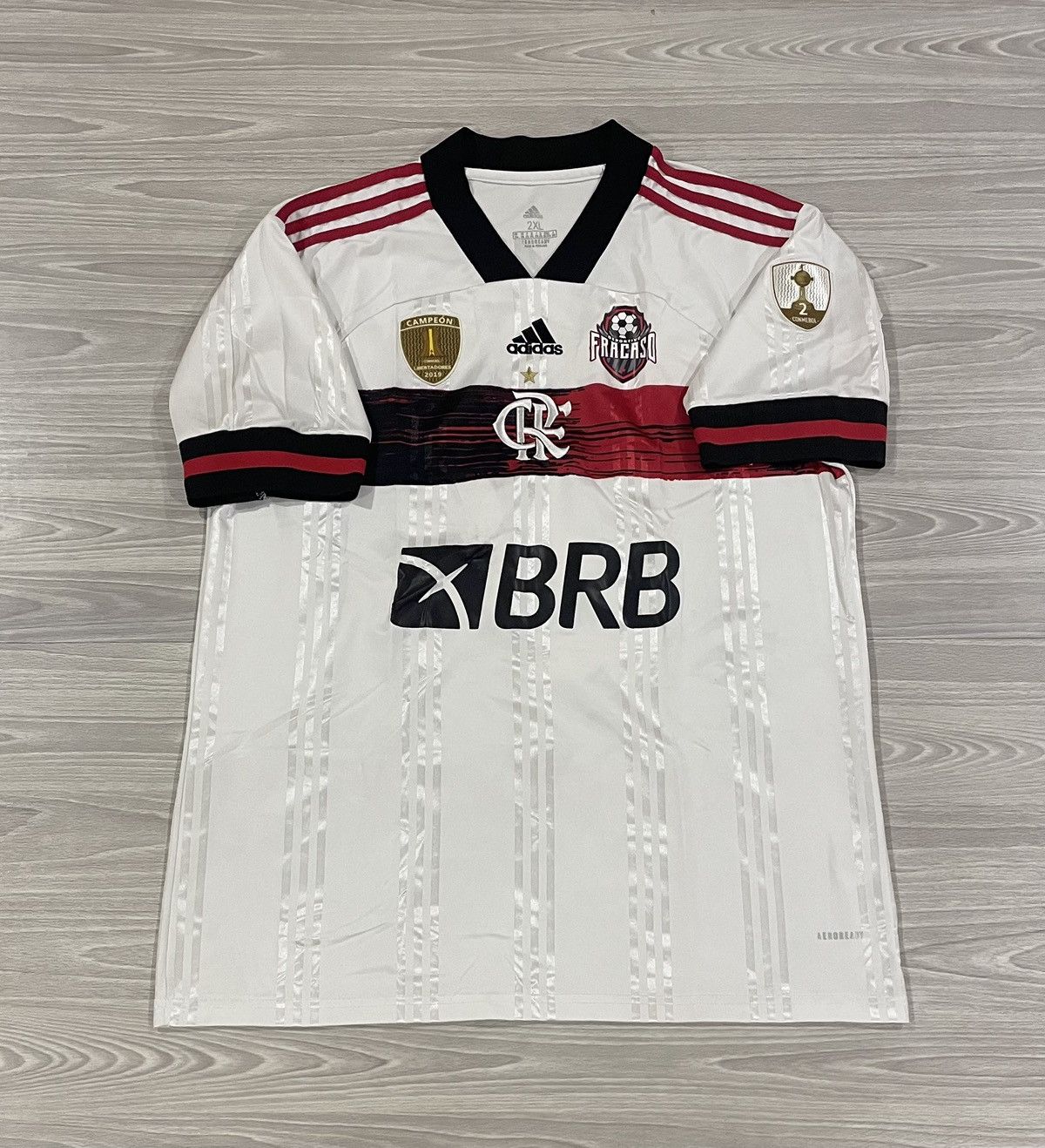 Adidas Adidas 2020/21 Conmebol Flamengo Soccer Jersey Mens Size 2XL Size US XXL / EU 58 / 5 - 1 Thumbnail