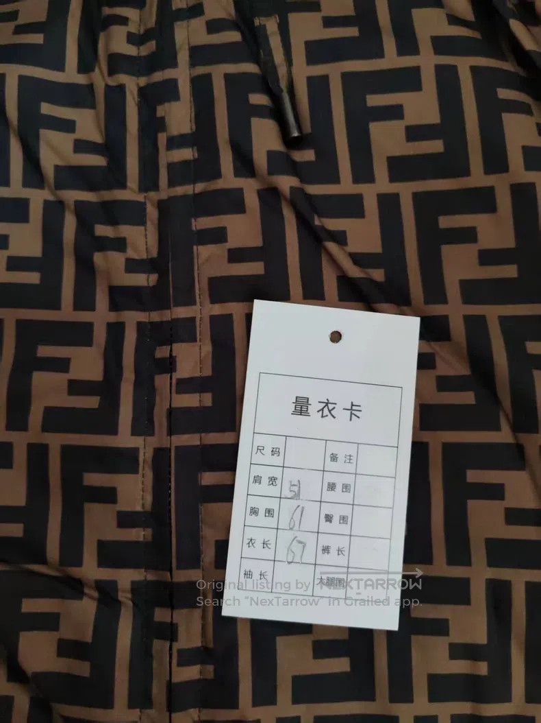Fendi Fendi Printed Windbreaker Jacket Size US M / EU 48-50 / 2 - 5 Thumbnail