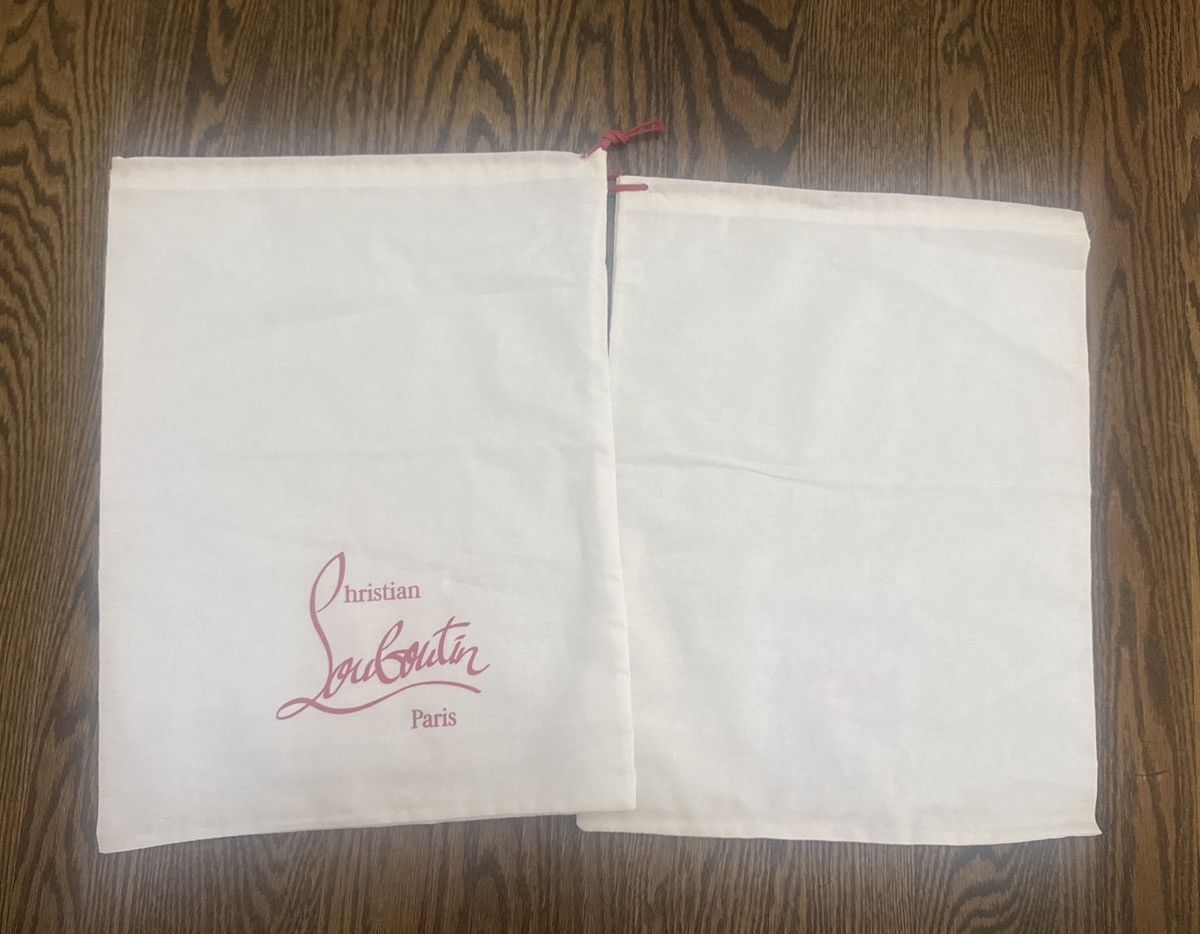 Christian Louboutin Two New Authentic CHRISTIAN LOUBOUTIN Dust Bag 15.5”x 11.5 Size ONE SIZE - 1 Thumbnail