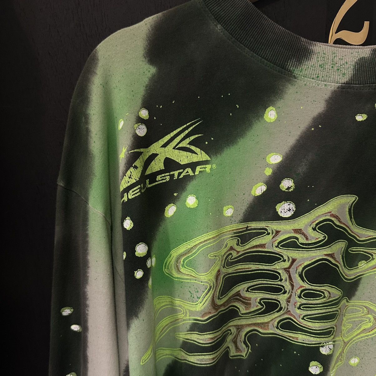 HELLSTAR Hellstar Tye-Dye Moto Long-Sleeve Green Size US L / EU 52-54 / 3 - 3 Thumbnail