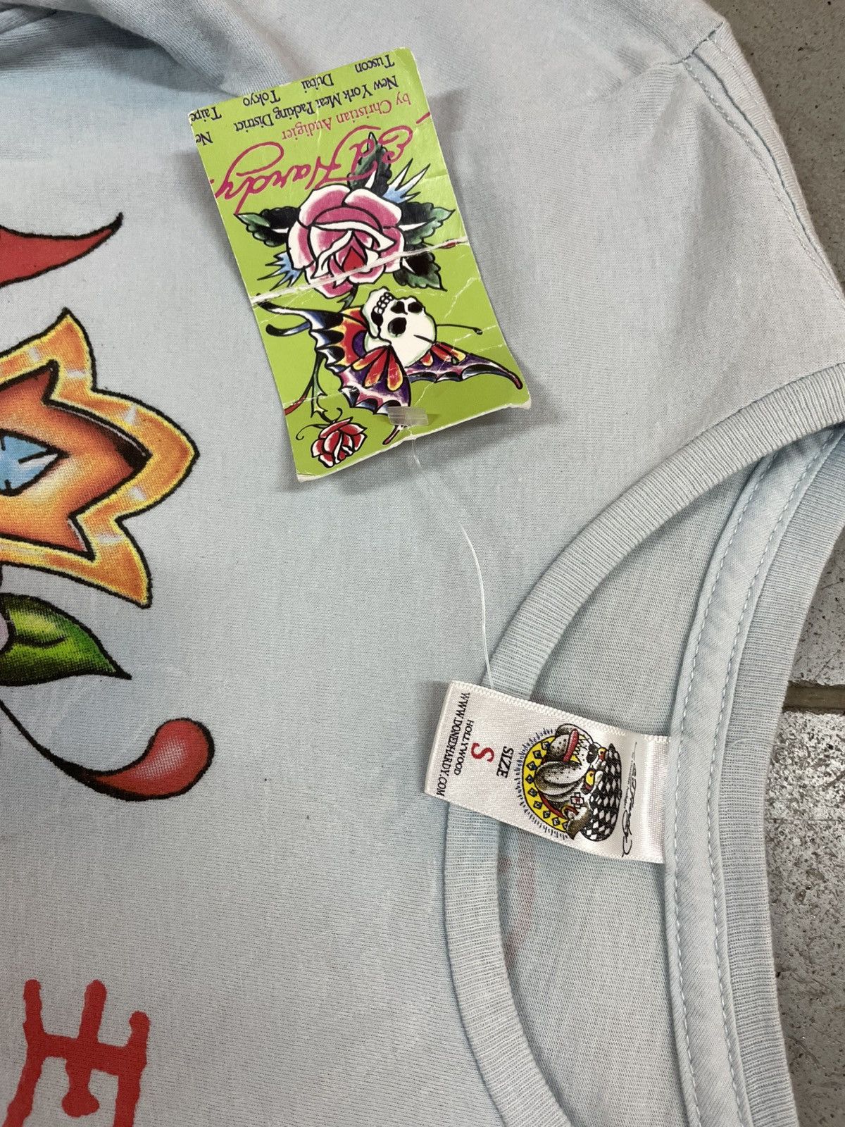Ed Hardy 🔥NWT🔥 Women’s Vintage Ed Hardy Dress Long Sleeve Tee Shirt Size S / US 4 / IT 40 - 9 Thumbnail