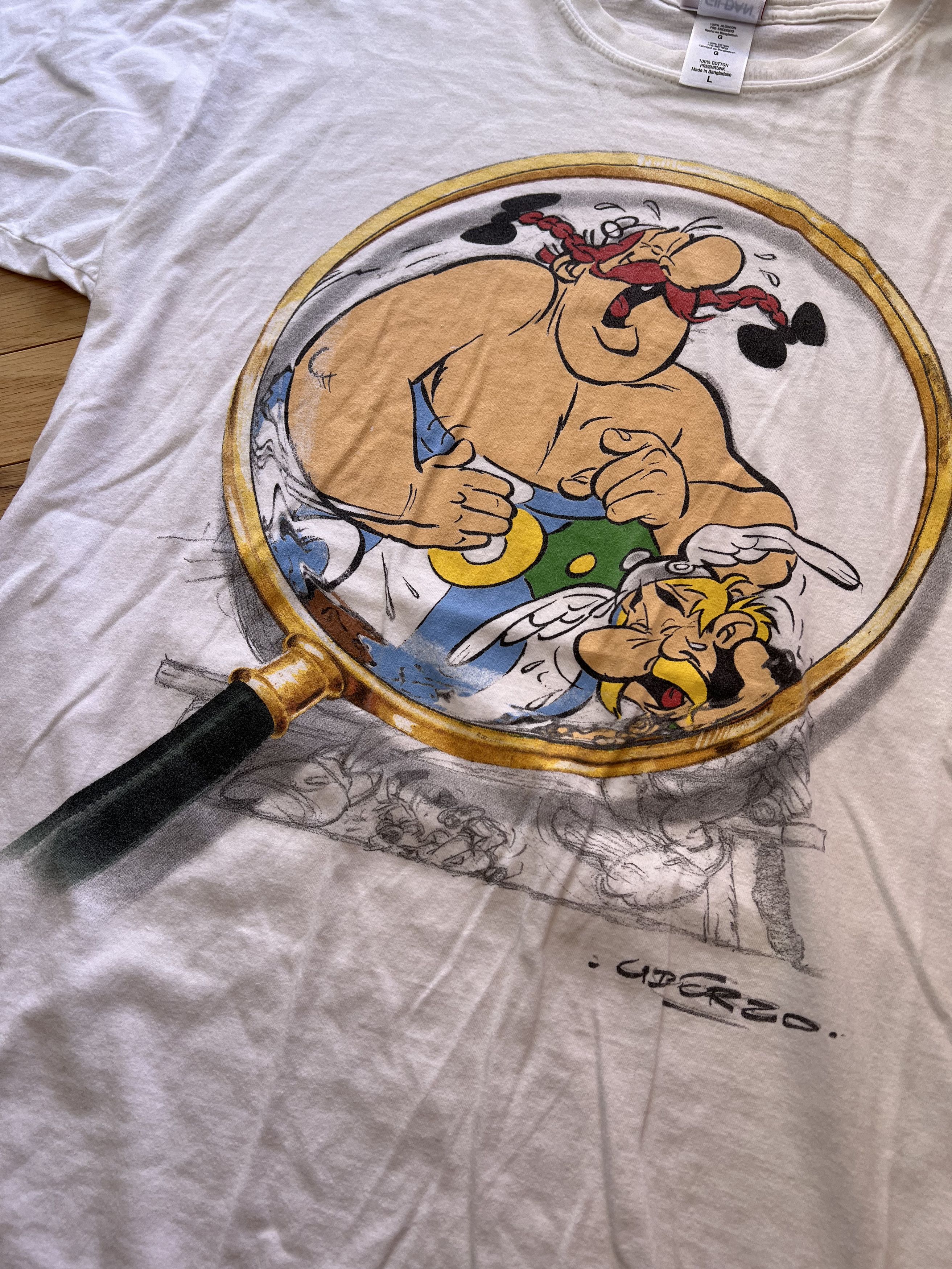 Vintage Astérix & Obélix Graphic Tee Size US L / EU 52-54 / 3 - 2 Thumbnail