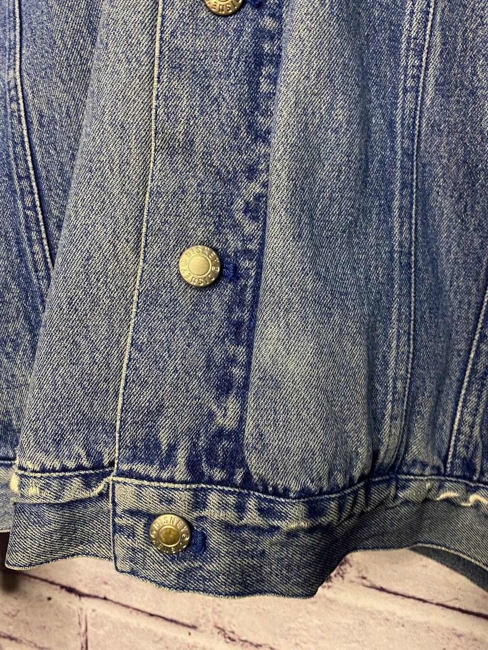 Disney Womens Vintage Denim Jacket Micky Mouse Disney cartoon Size L / US 10 / IT 46 - 5 Thumbnail