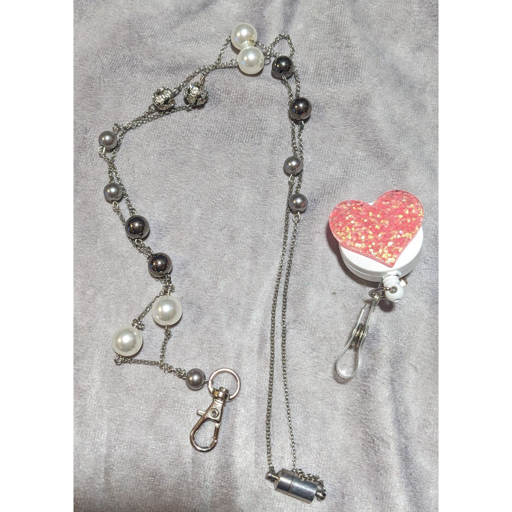 Other Elegant Coquette Badge Real And Lanyard Set Size ONE SIZE - 9 Thumbnail