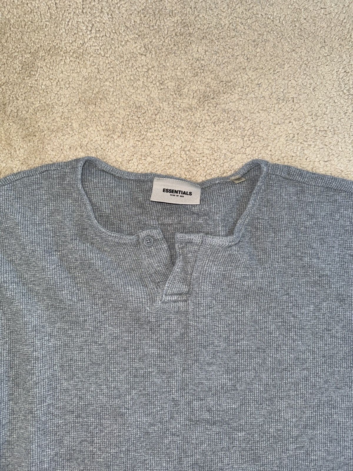 Essentials Essentials Fear of God 2020 Thermal Henley Size US XXL / EU 58 / 5 - 2 Thumbnail