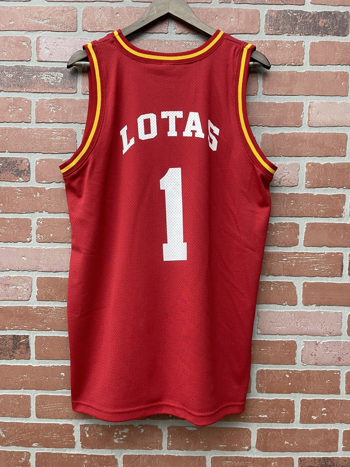 Warren Lotas Size L - Warren Lotas Houston Rockets Jersey Clean! Size US L / EU 52-54 / 3 - 4 Thumbnail