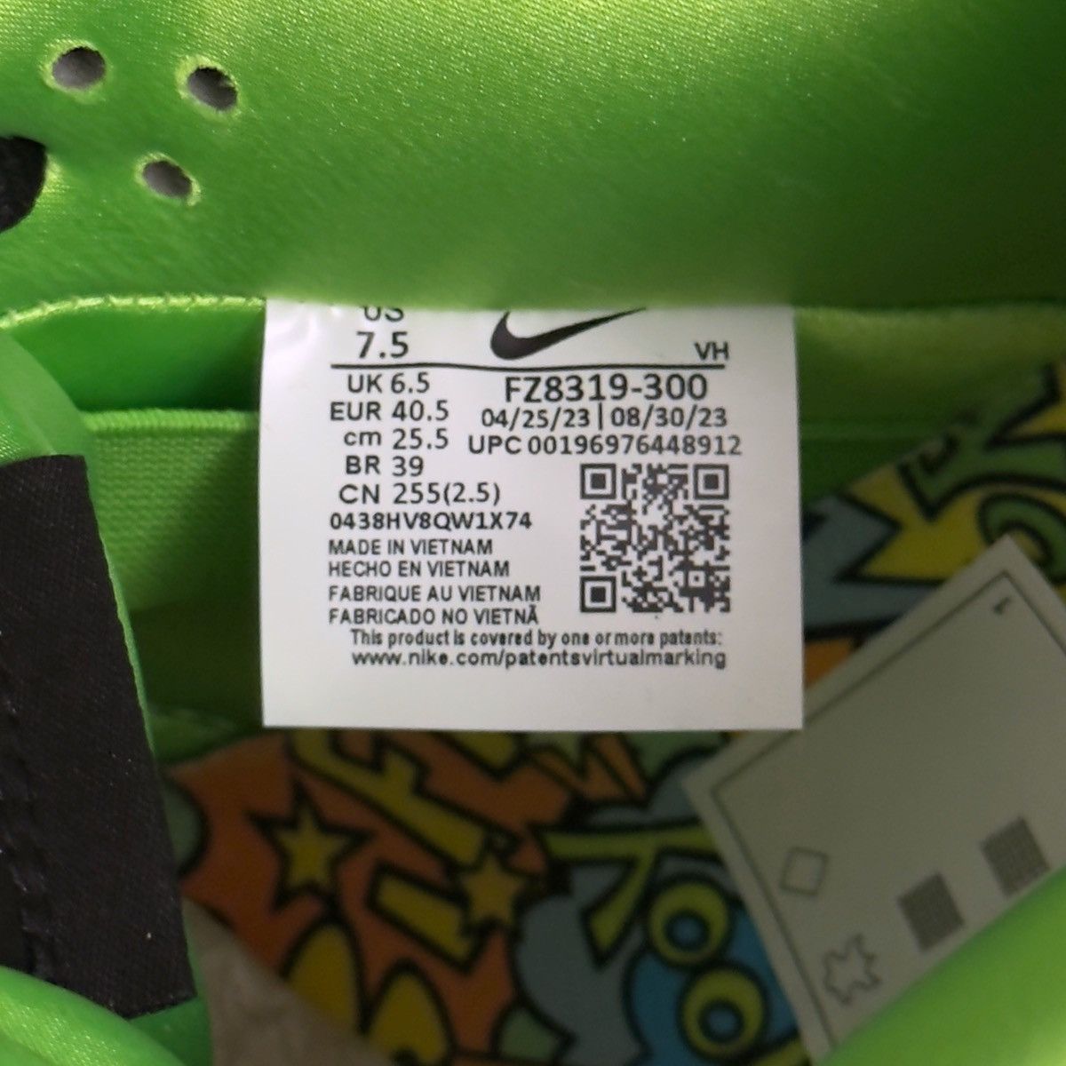 Nike SB Nike SB Dunk Low The Powerpuff Girls Buttercup 2023 Size US 7.5 / EU 40-41 - 15 Thumbnail