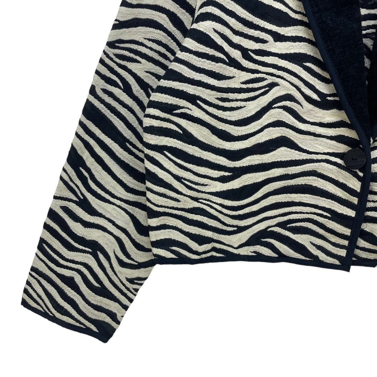 Aran Isles Knitwear 🔥Vintage New Indentity Cropped Jacket Size M / US 6-8 / IT 42-44 - 4 Thumbnail