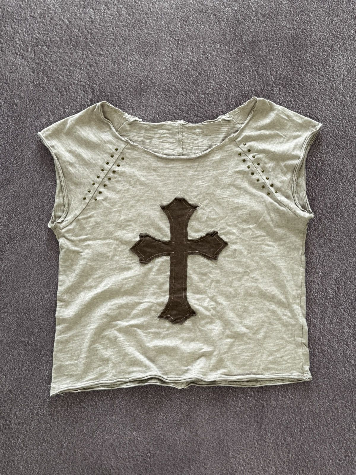 Hysteric Glamour Y2K Chrome Hearts Style Grunge Top T-Shirt Size L / US 10 / IT 46 - 1 Thumbnail