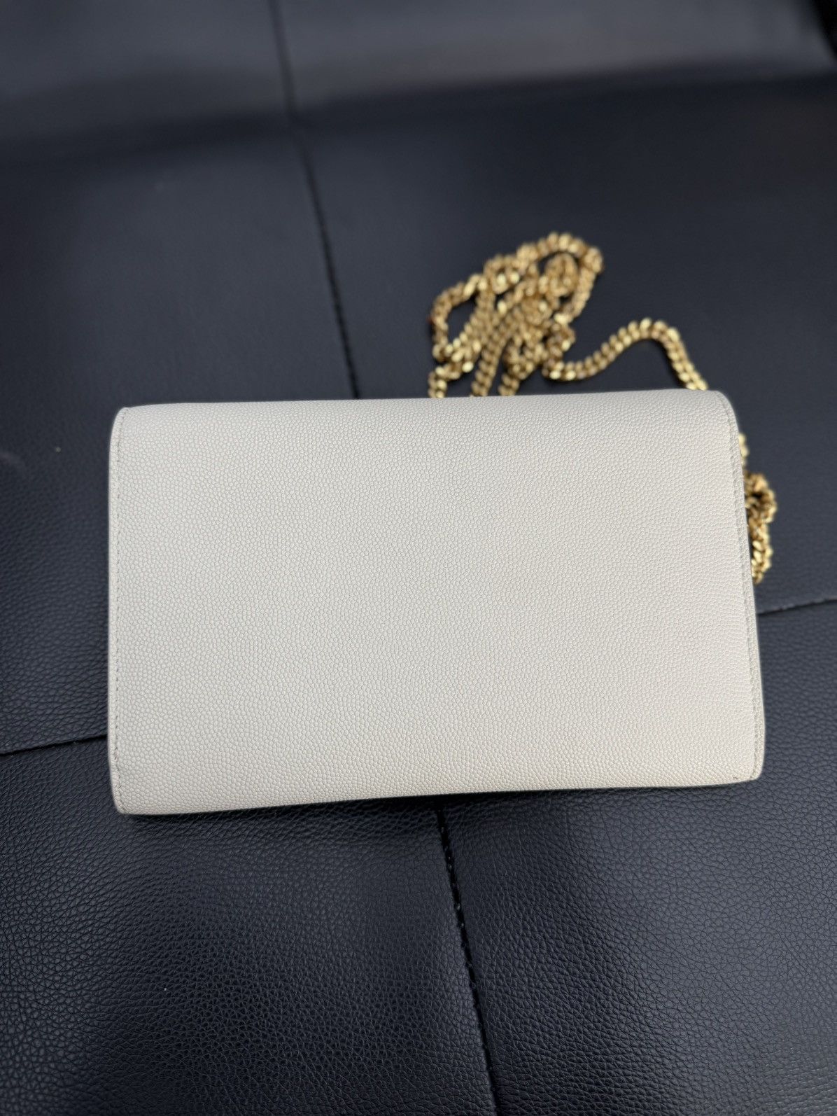 Saint Laurent Paris Saint Laurent Paris Uptown White Chain Bag Women Size ONE SIZE - 9 Thumbnail