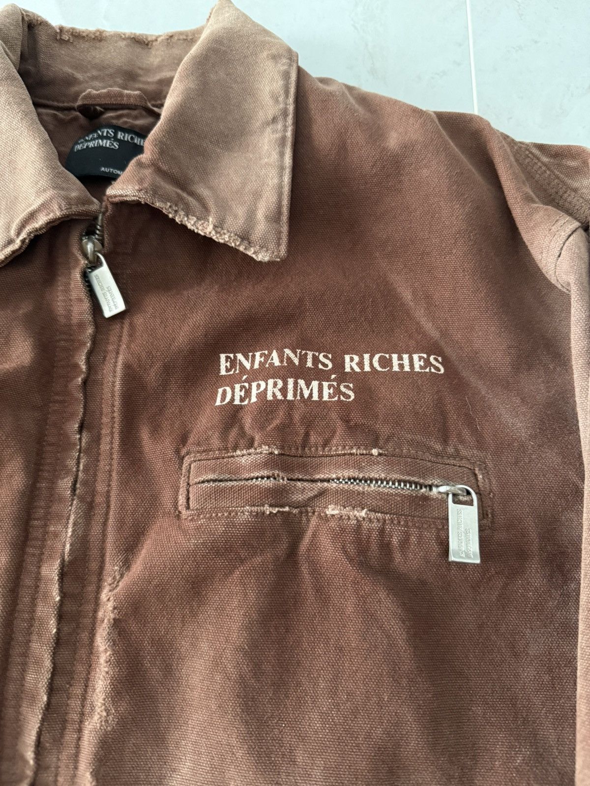 Enfants Riches Deprimes Enfants Riches Deprimes SS24 Logo Workwear Jacket Sz.L Size US L / EU 52-54 / 3 - 3 Thumbnail