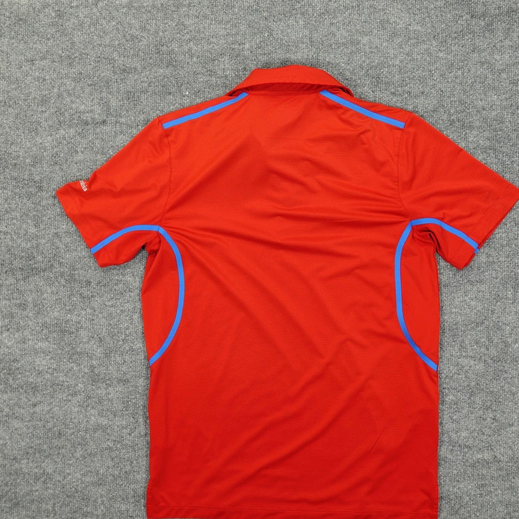 Vintage Columbia Polo Shirt Mens Small Red Omni-Wick Cut Away Performance Stretch Golf Shirt Mens Small Red Omni-Wick Cut Away Size US S / EU 44-46 / 1 - 6 Thumbnail