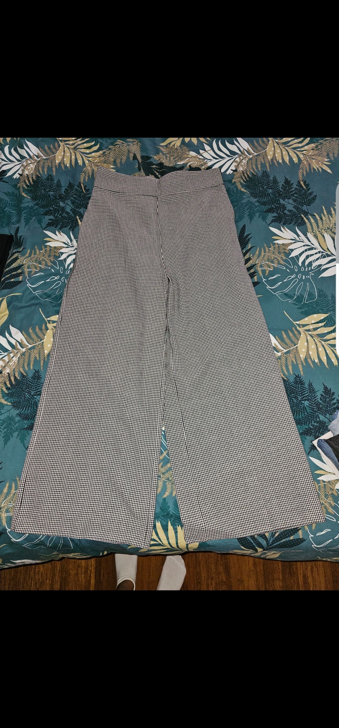 Mango Checkered pants Size 27" / US 4 / IT 40 - 1 Thumbnail