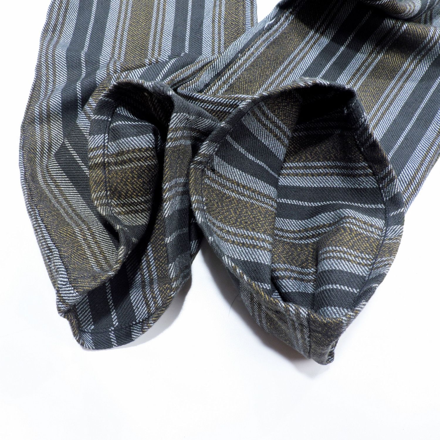 Levi's 60'S LEVI'S STA-PREST STRIPED BIG E GOLD TAB LONG PANTS Size US 30 / EU 46 - 13 Thumbnail