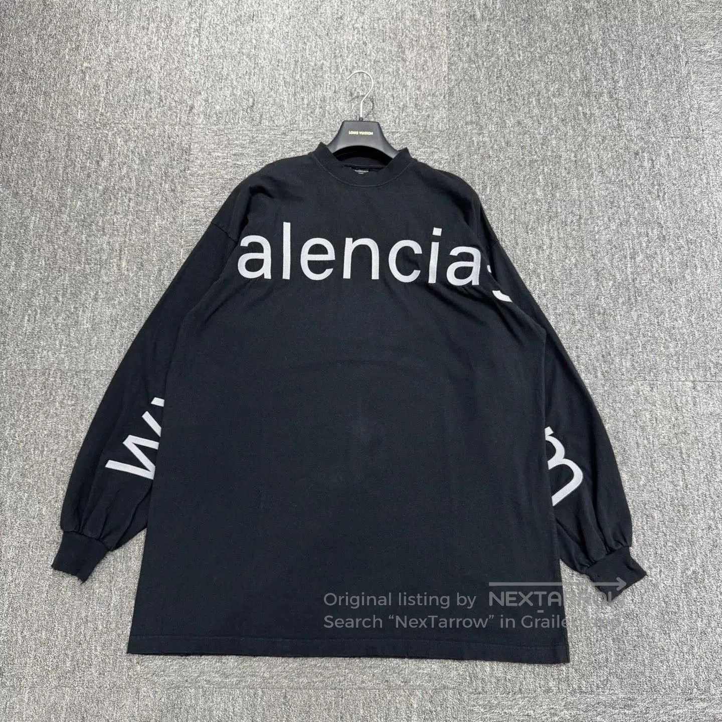 Balenciaga Balenciaga Embroidered Letter Shirt. Size US L / EU 52-54 / 3 - 1 Thumbnail