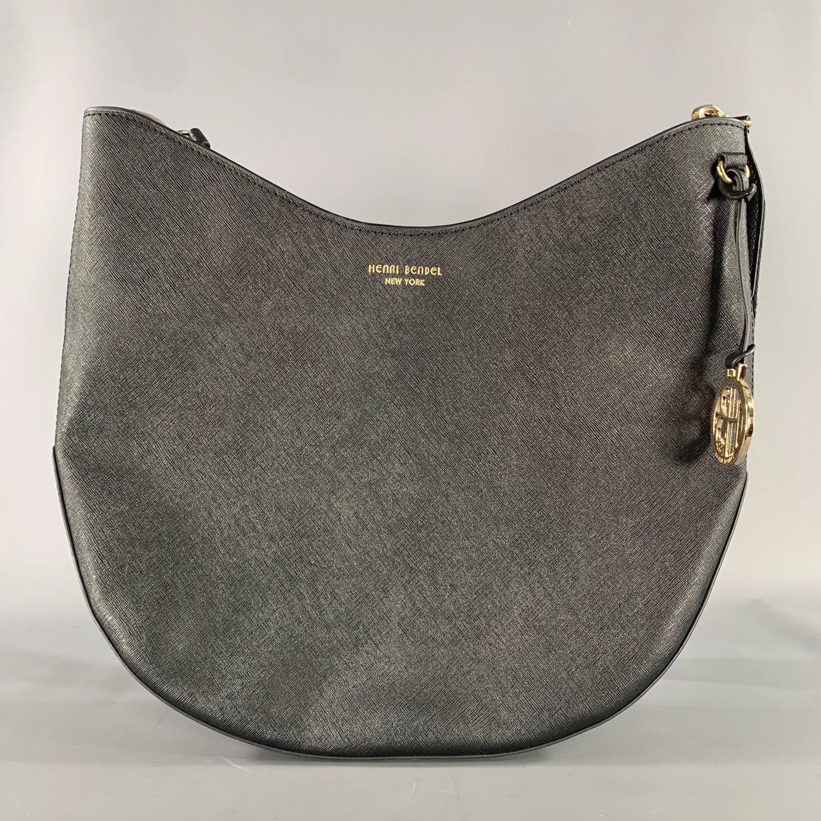 Henri Bendel HENRI BENDEL Black Saffiano Leather Hobo Bags Size ONE SIZE - 1 Thumbnail