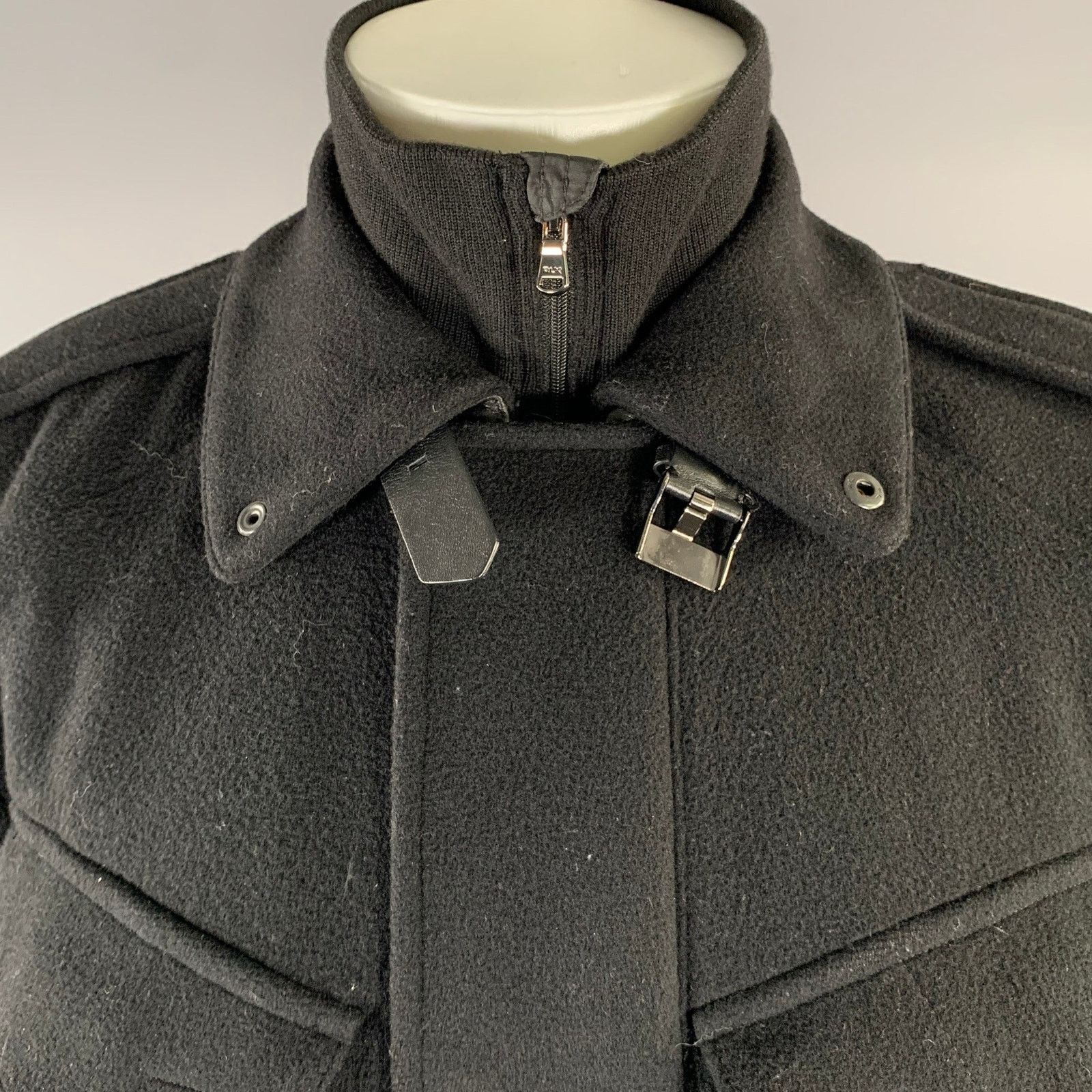 Ralph Lauren RALPH LAUREN Size S Black Wool Blend Coat Jacket Size US S / EU 44-46 / 1 - 2 Thumbnail