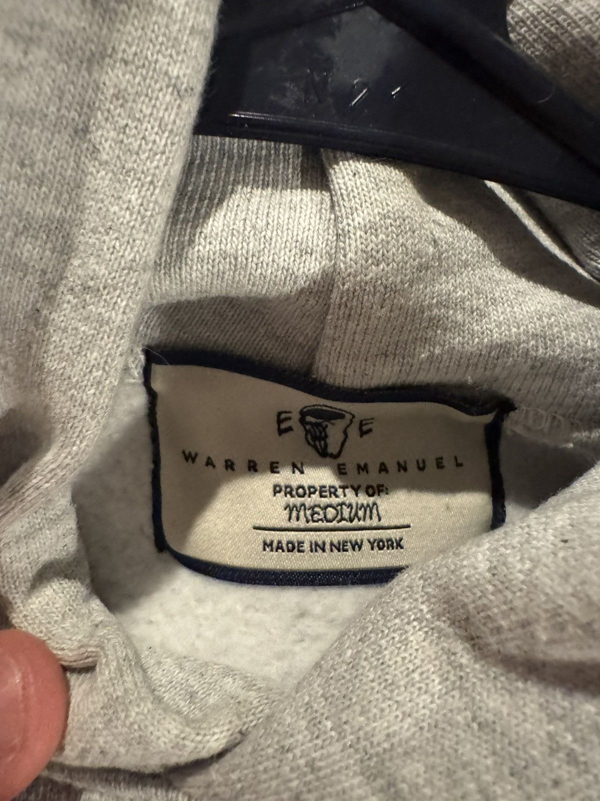 Eric Emanuel × Warren Lotas Eric Emanuel x Warren Lotas Grey Hoodie Medium Size US M / EU 48-50 / 2 - 4 Thumbnail