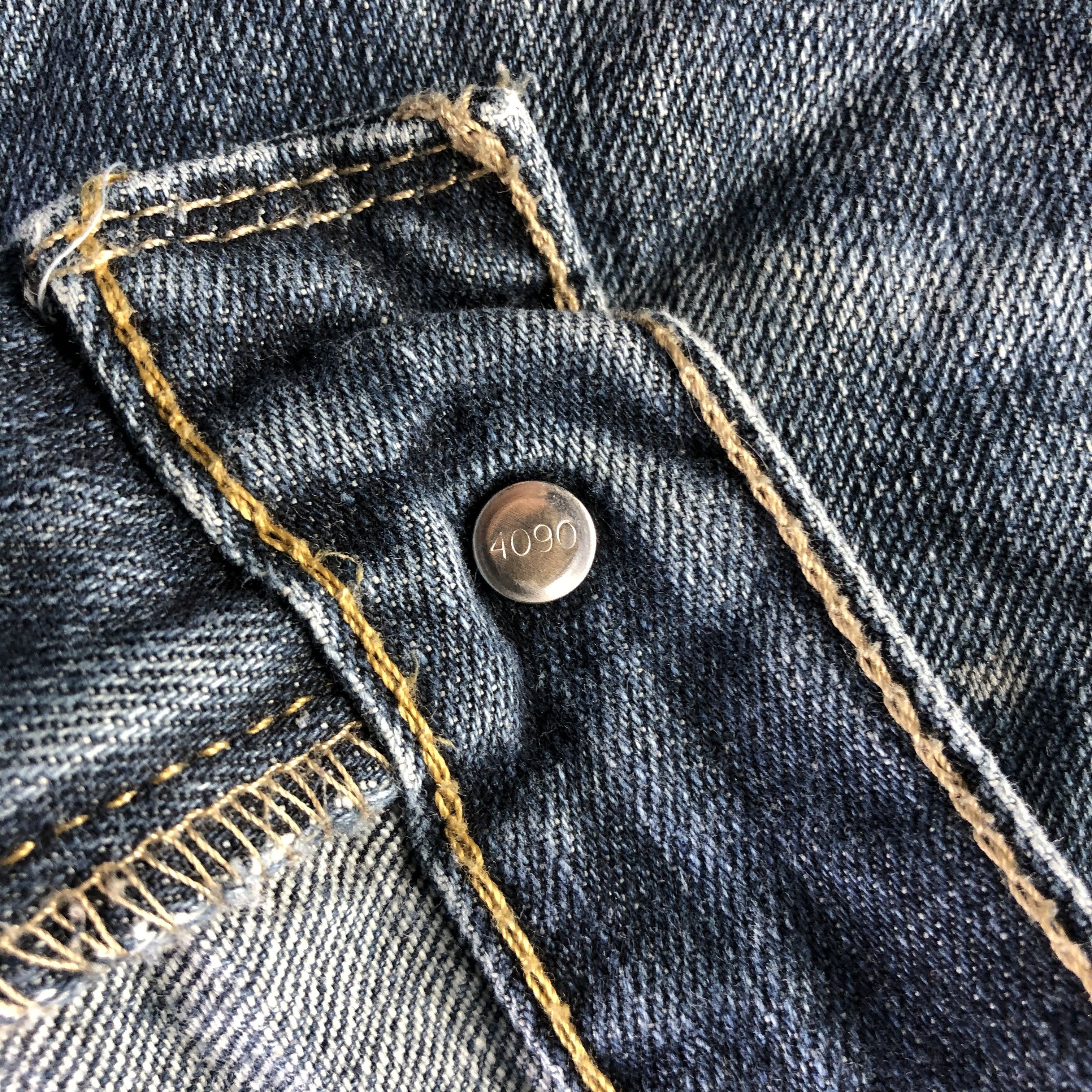 Levi's Vintage Blue Wash Levis 559 Jeans-J4104 Size US 39 - 11 Thumbnail