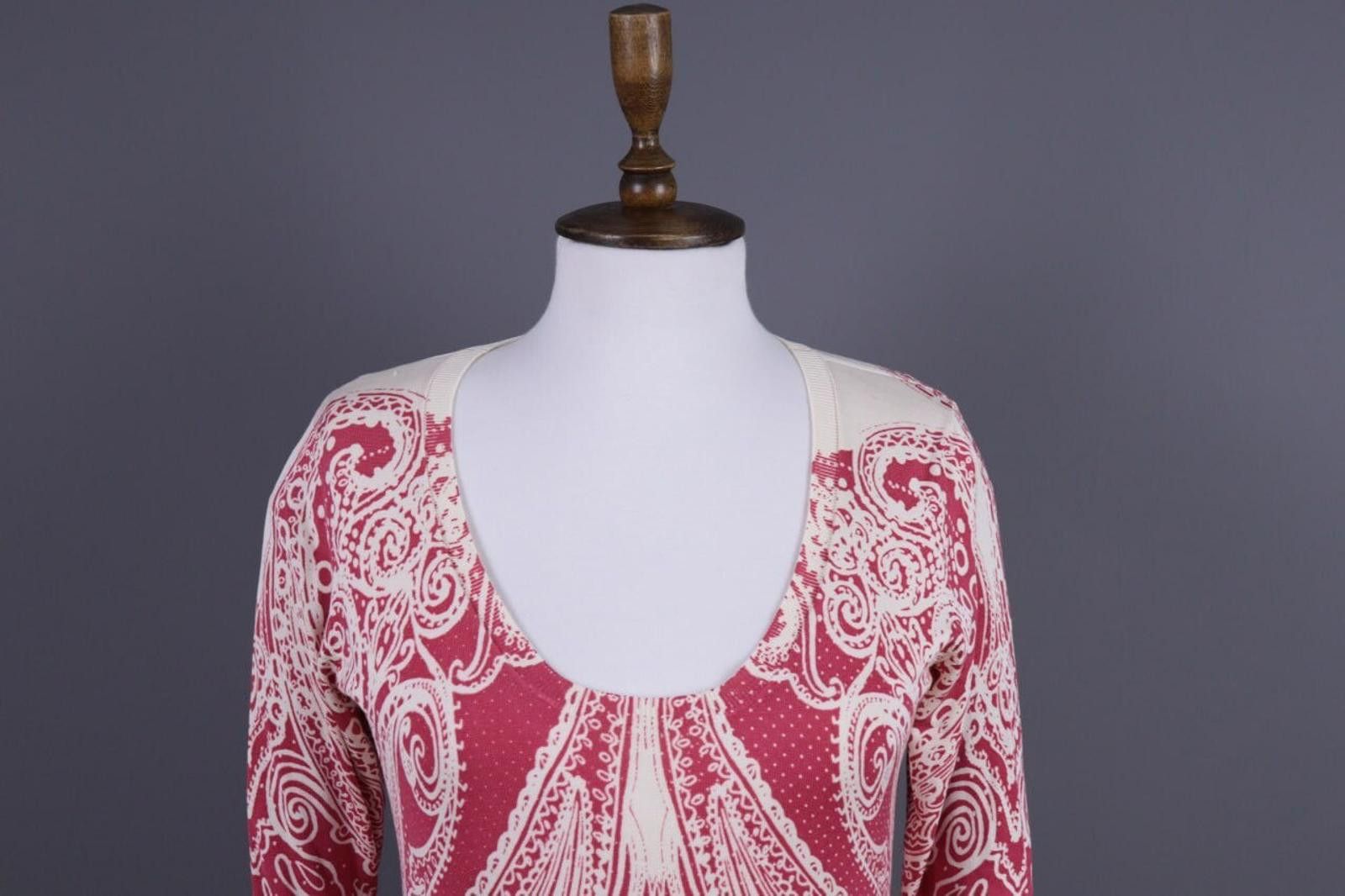 Etro Etro Milano Multicolour Paisley Silk Top Shirt Size 42 Size M / US 6-8 / IT 42-44 - 3 Thumbnail