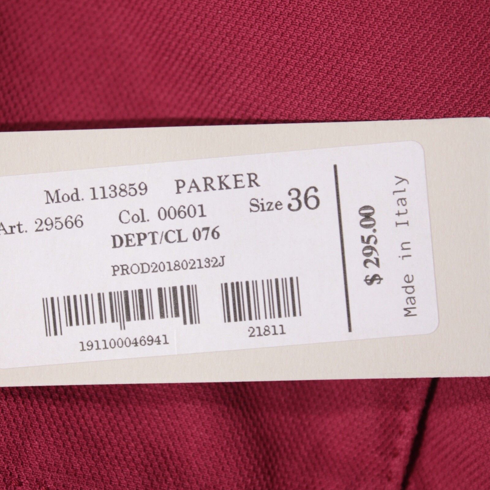 Zanella Zanella New with tags Chino Size 36 US In Red Size US 36 / EU 52 - 4 Thumbnail