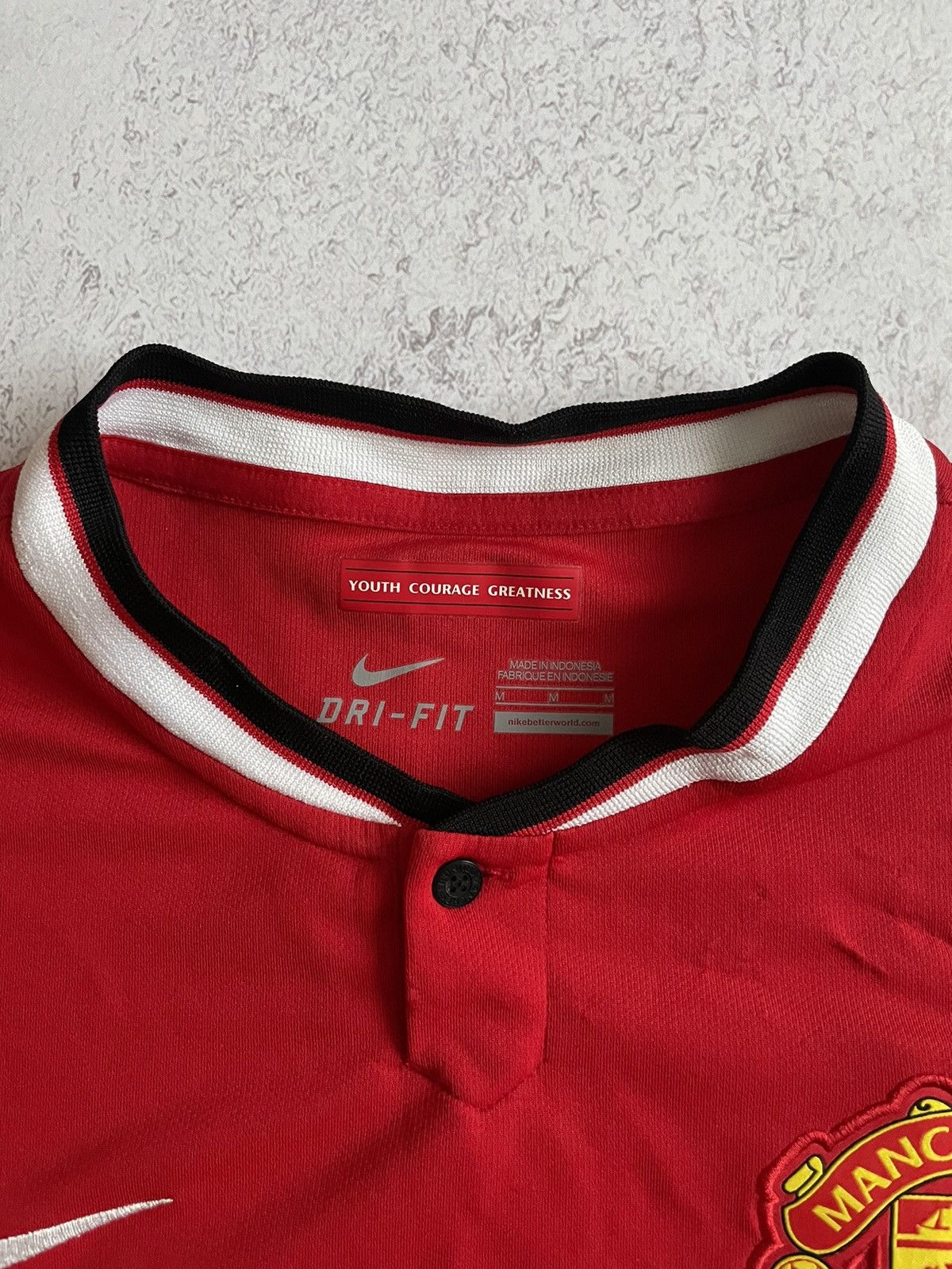 Nike Nike Manchester United 2014/2015 Home Football Jersey Kit Size US M / EU 48-50 / 2 - 7 Thumbnail
