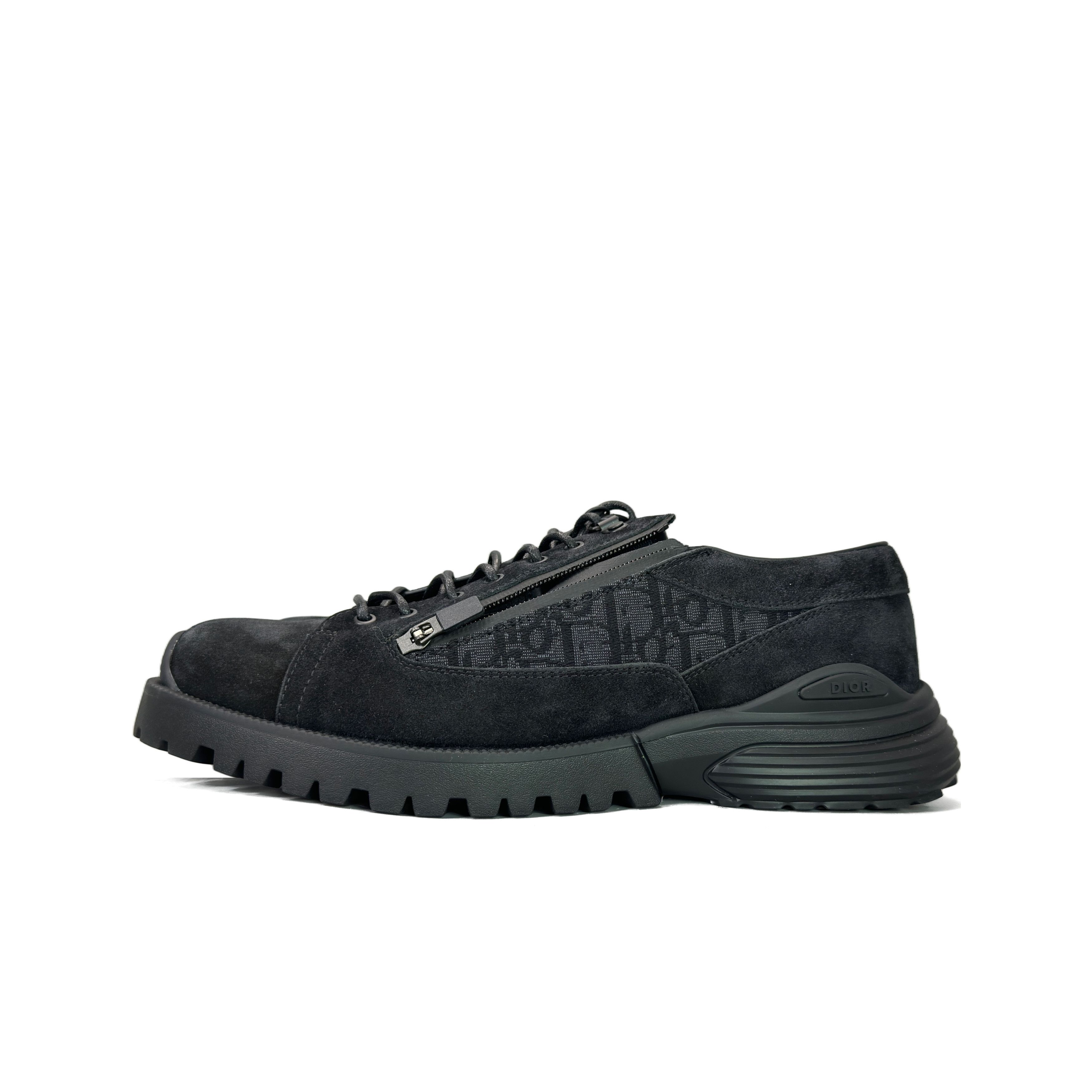 Dior Dior Black Suede Combat Shoes Size 43.5 Size US 10.5 / EU 43-44 - 1 Thumbnail