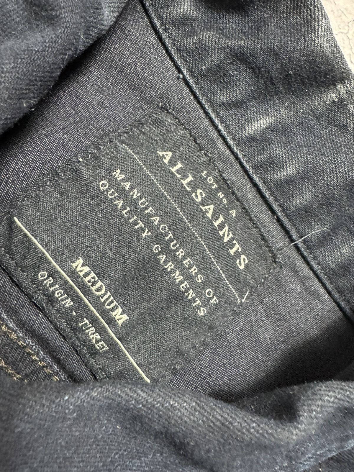 Allsaints Allsaints Denim Jacket Size M Size US M / EU 48-50 / 2 - 7 Thumbnail