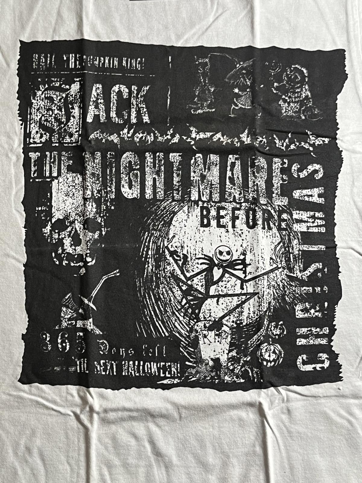 Giant Nightmare Before Christmas - Vintage Giant Tag Pumpkin King Size US S / EU 44-46 / 1 - 3 Thumbnail