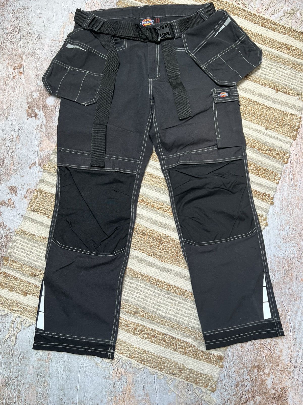 Dickies × Seditionaries Dickies super rare belted cargo worker pants Size US 34 / EU 50 - 2 Thumbnail