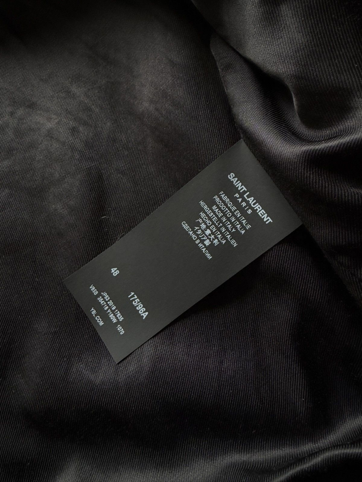 Saint Laurent Paris Saint Laurent Paris Teddy Jacket Size US M / EU 48-50 / 2 - 3 Thumbnail