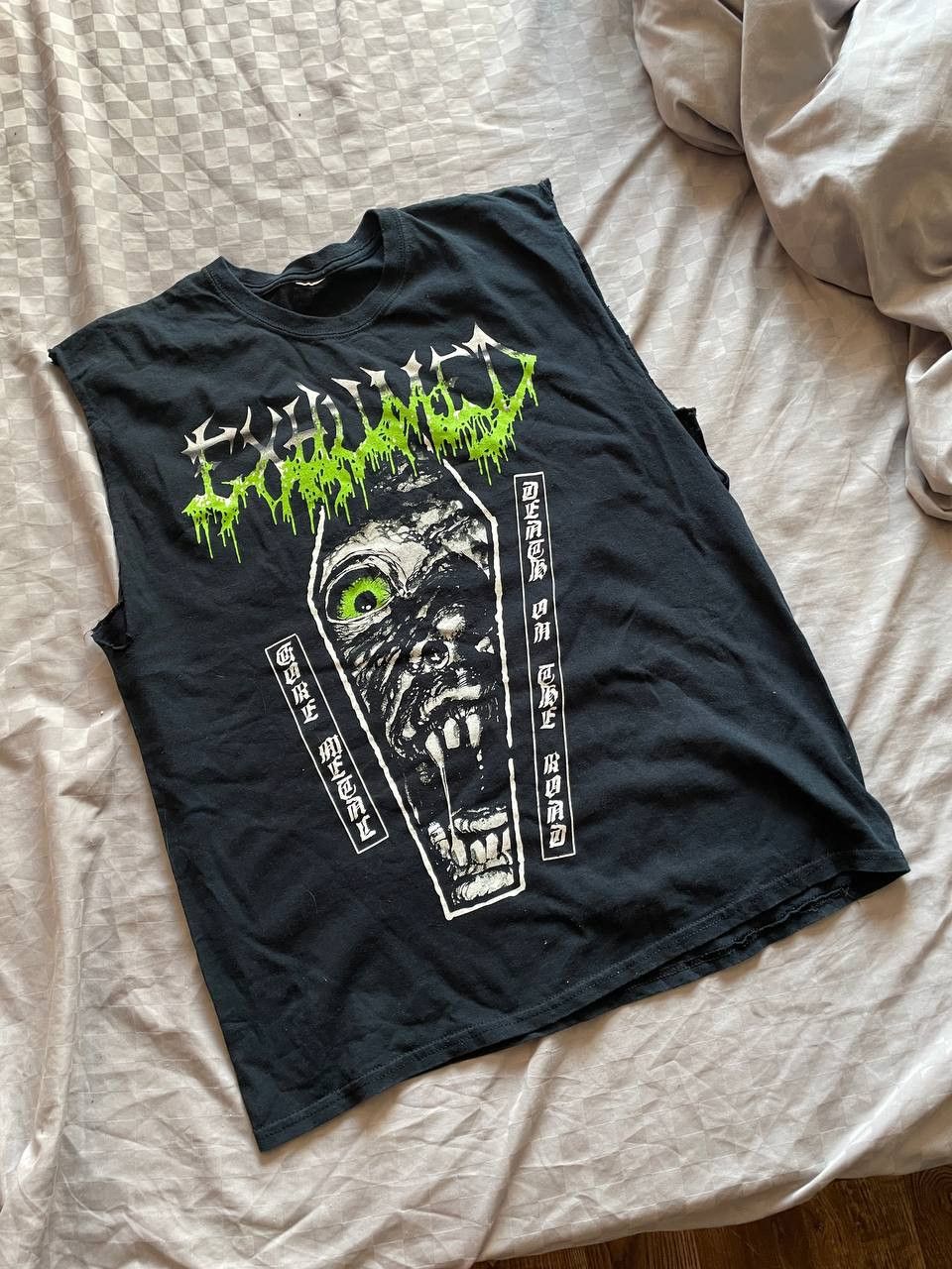 Band Tees Vintage Exhumed Band Gore Metal/The Saw Is The Law T-Shirt Size US L / EU 52-54 / 3 - 2 Thumbnail