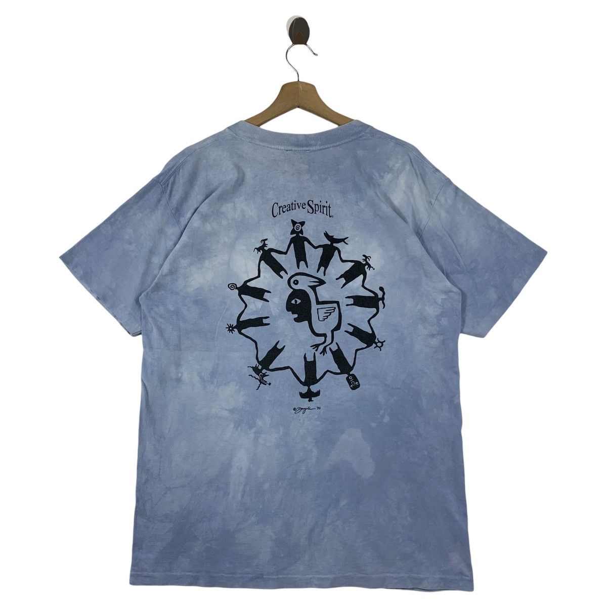 Vintage Vintage 90s DAGOLI STUDIO art graphics tee Size US L / EU 52-54 / 3 - 4 Thumbnail