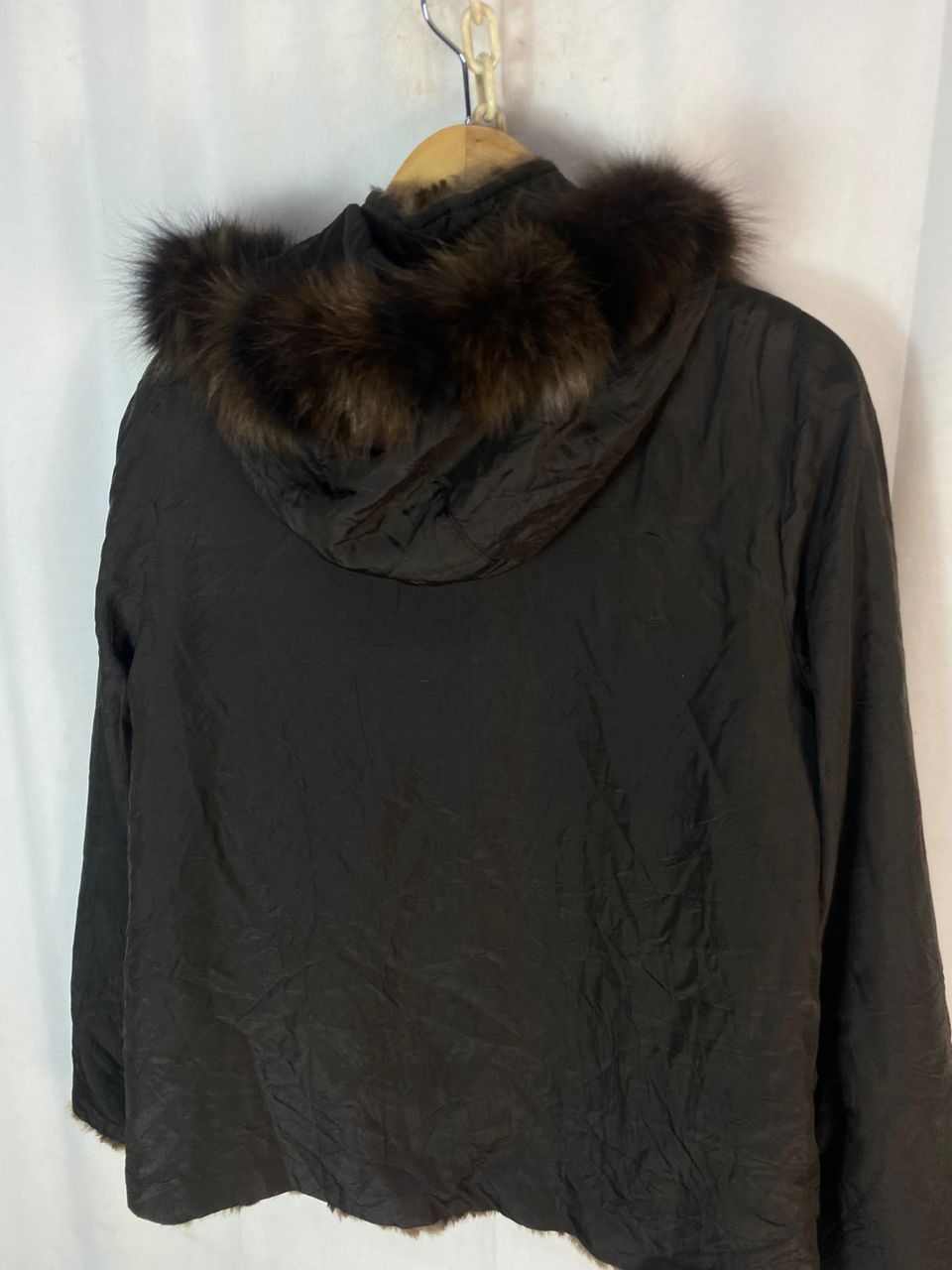 Balmain Balmain paris reversible fur/silk button up hoodie jacket Size M / US 6-8 / IT 42-44 - 19 Thumbnail
