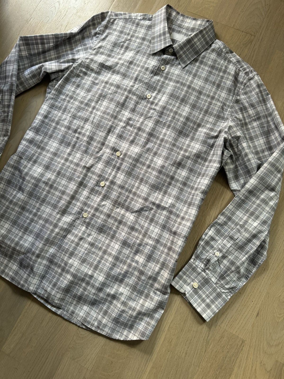 Prada PRADA men shirt STUDY REAL TAPE MEASUREMENTS IN PHOTOS CAREF Size US L / EU 52-54 / 3 - 4 Thumbnail