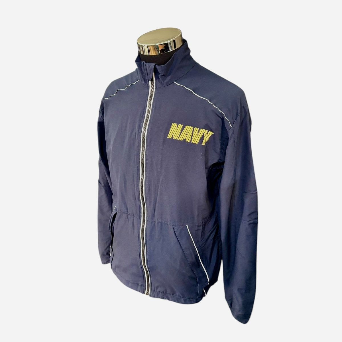 Other US Navy Running Physical Fitness Jacket Blue Yellow Sz S Size US S / EU 44-46 / 1 - 10 Thumbnail