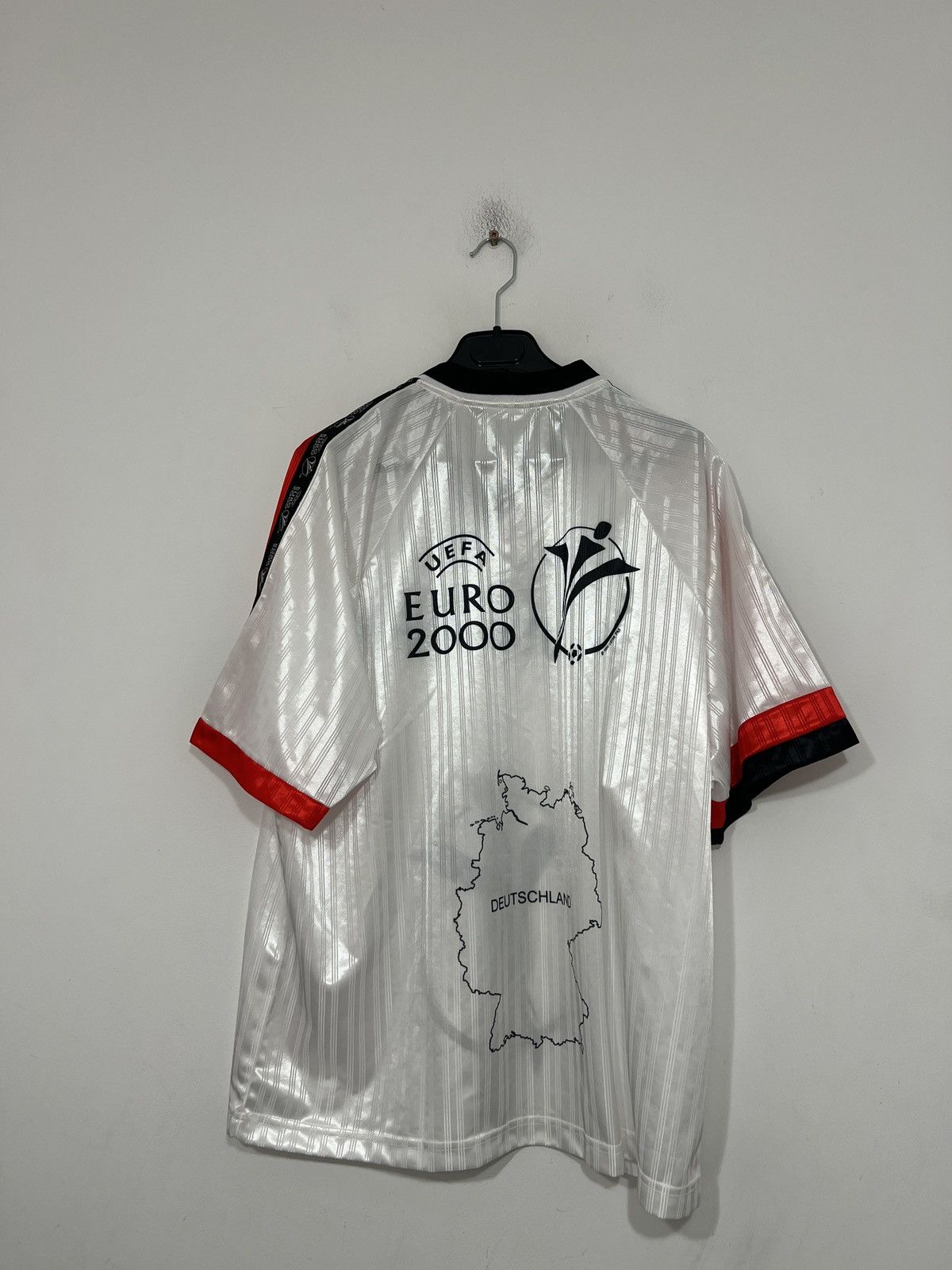 UEFA Vintage Germany UEFA Euro 2000 Jersey Size US M / EU 48-50 / 2 - 2 Thumbnail