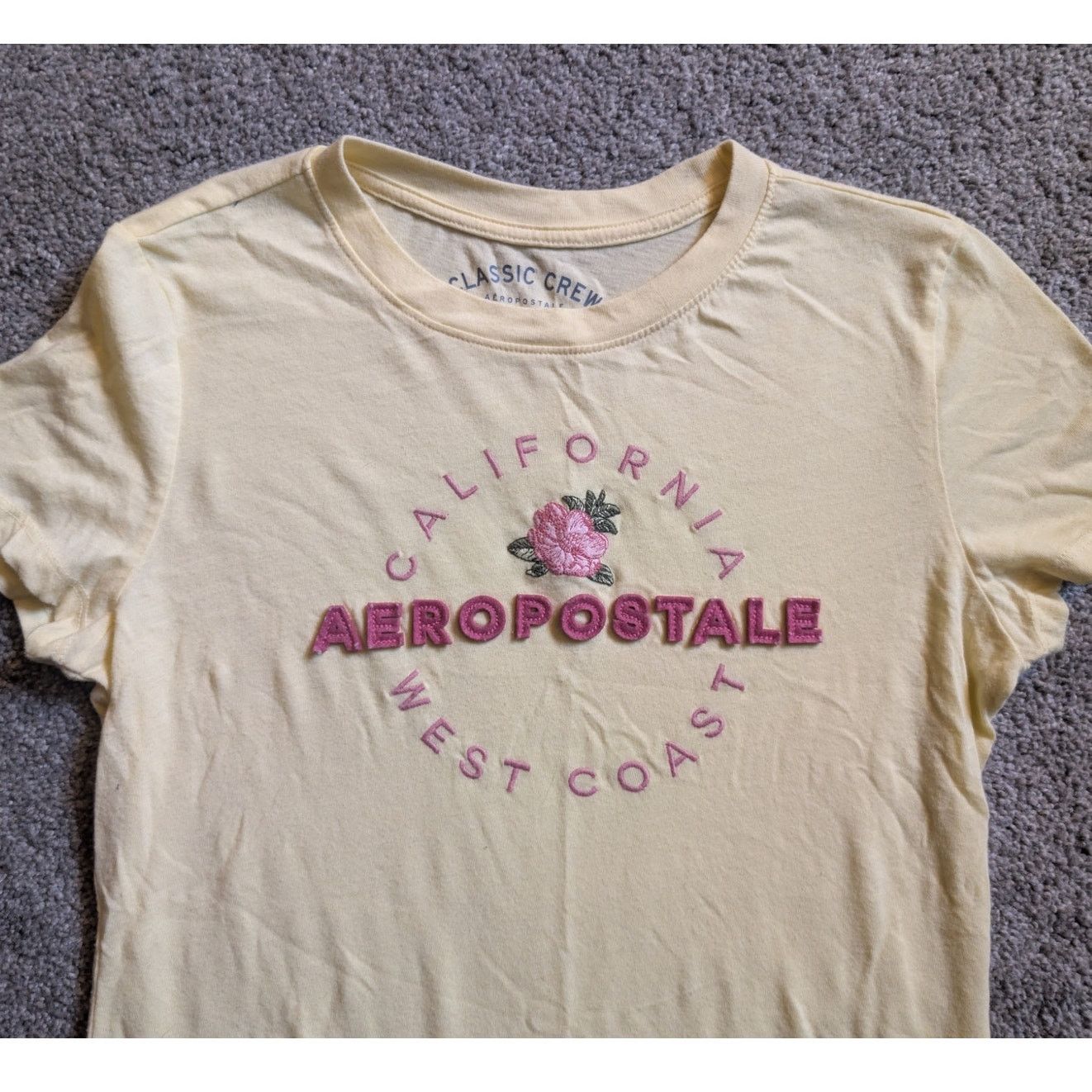 Aeropostale Aeropostale Floral Graphic Tee Size Large Size L / US 10 / IT 46 - 3 Thumbnail