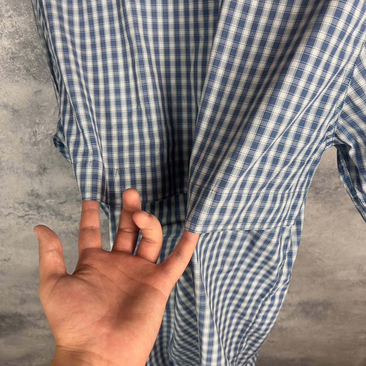 Fjallraven Fjallraven Shirt Plaid Men's Size L Blue Short Sleeve` Size US L / EU 52-54 / 3 - 13 Thumbnail