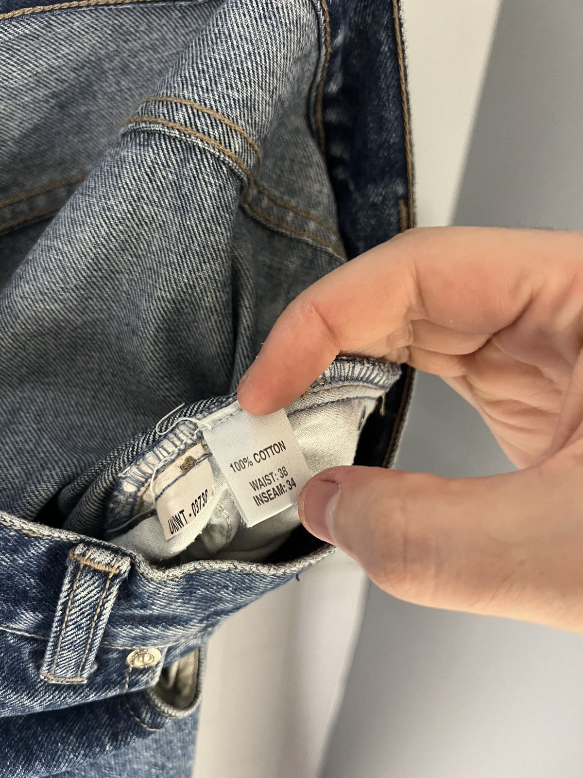 Saint Laurent Paris VINTAGE YVES SAINT LAURENT PARIS RETRO DENIM JEANS WEAR 90s Size US 38 / EU 54 - 21 Thumbnail