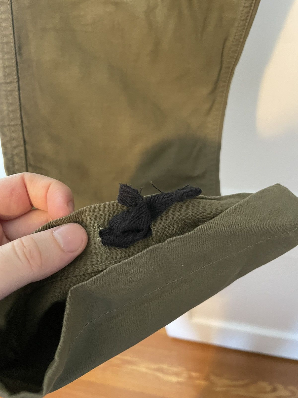 3sixteen 3sixteen Olive Ripstop Cinch Cargo Pants 33 Size US 33 - 6 Thumbnail