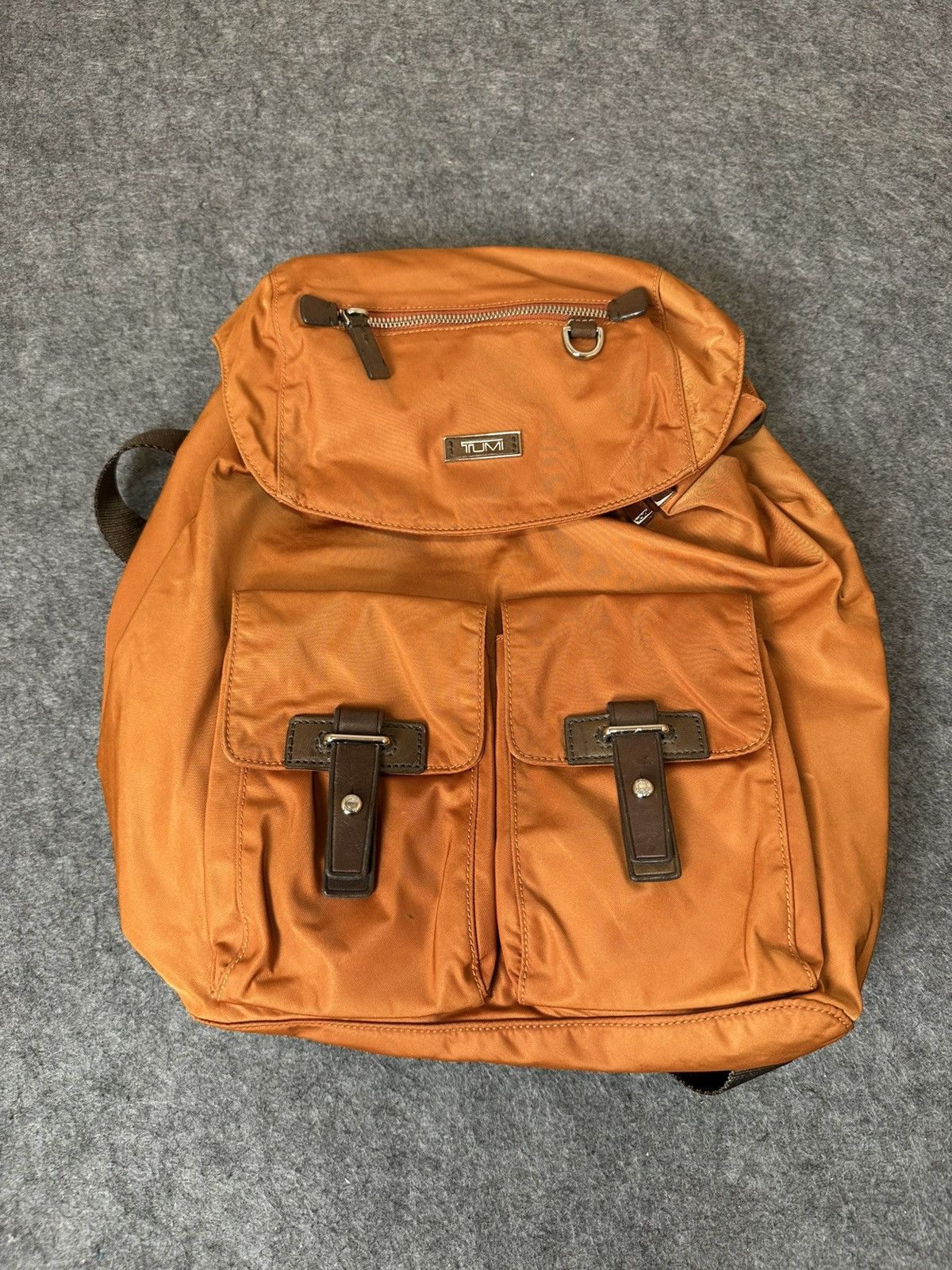 Tumi Tumi Voyageur Basel Backpack in a burnt orange nylon. Size ONE SIZE - 1 Thumbnail