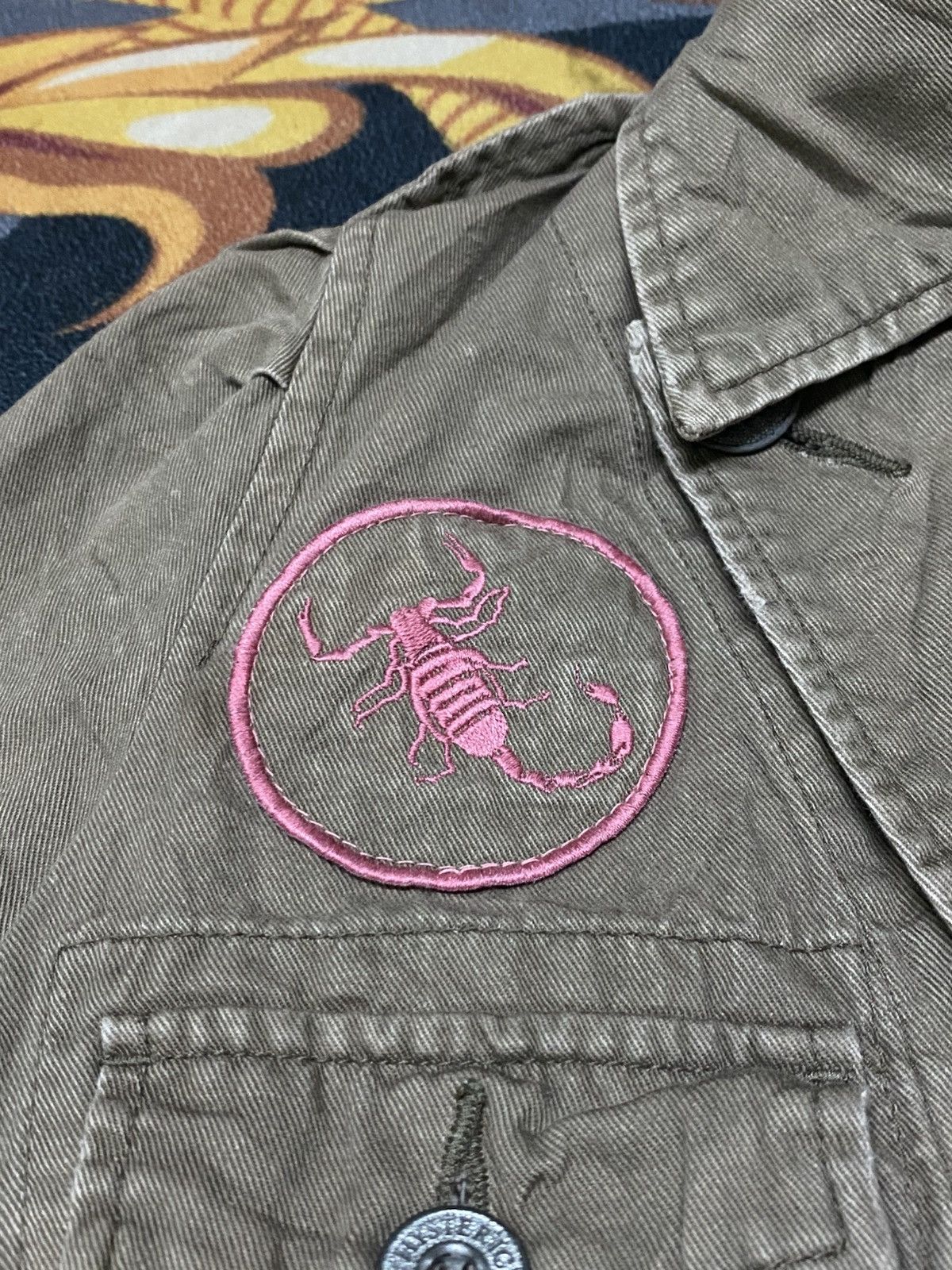 Hysteric Glamour Hysteric Glamour Peanut Butter Motherfxxker Army Jacket Size US S / EU 44-46 / 1 - 10 Thumbnail
