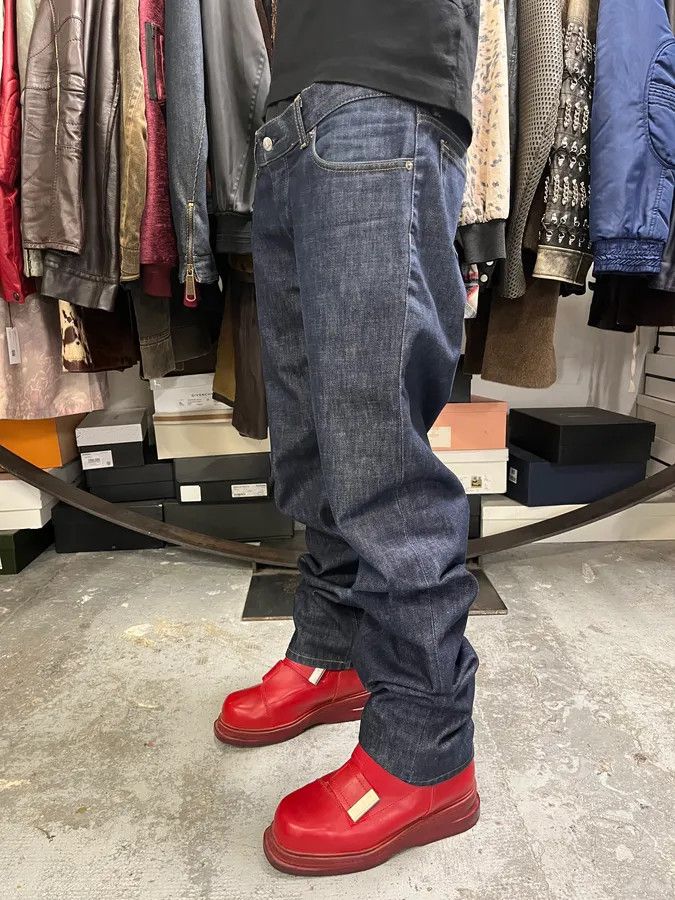 Helmut Lang Helmut Lang Brut Navy Jeans Size US 33 - 4 Thumbnail