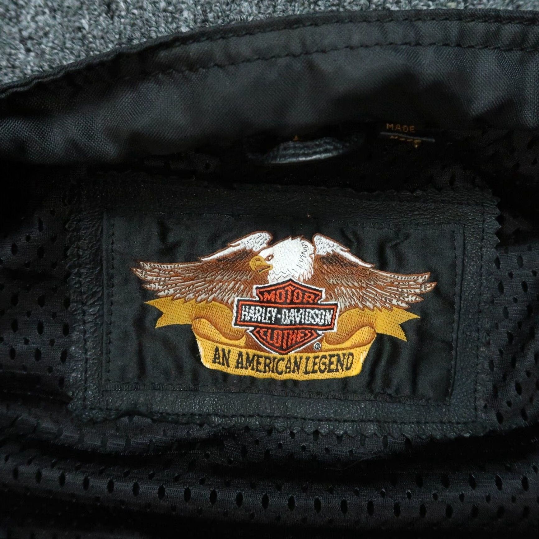 Harley Davidson Harley-Davidson Jacket Womens Large Leather Motorcycle Convertible Sleeves Biker Size L / US 10 / IT 46 - 7 Thumbnail