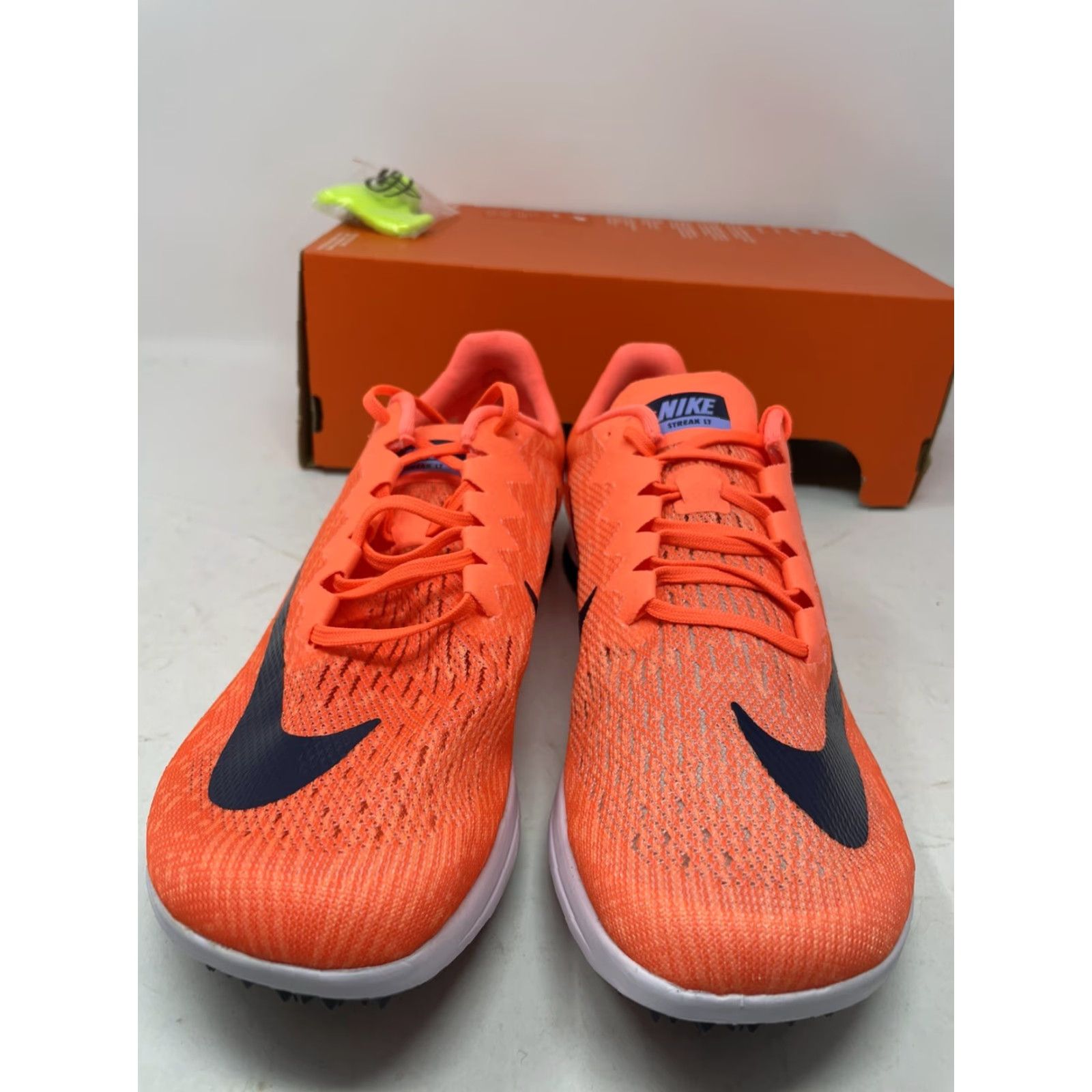 Nike Nike Spike Flat Athletic Shoe Men 11 Bright Mango Blackened Blue 2020 Spikes Shoes Shoes Size US 11 / EU 44 - 4 Thumbnail