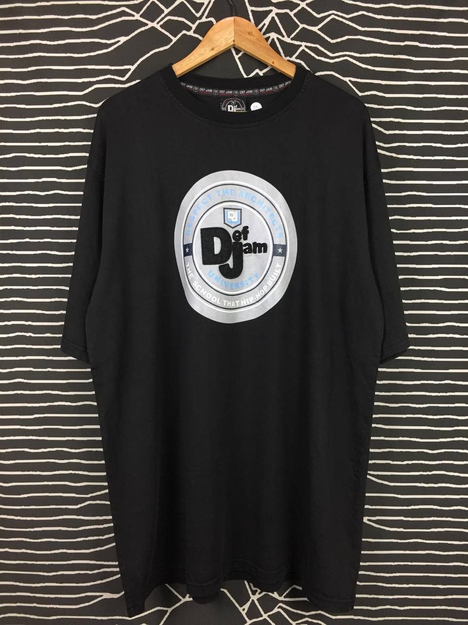 Band Tees Vtg DEF JAM University The School That Hip-Hop Built Tee Size US XXL / EU 58 / 5 - 2 Thumbnail