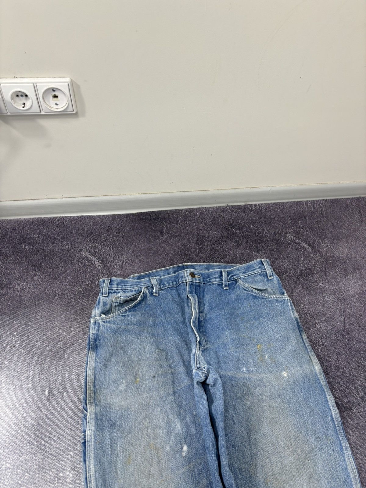 Dickies Vintage Dickies Toyota Embroidery Workwear Denim Baggy Jeans Size US 38 / EU 54 - 12 Thumbnail